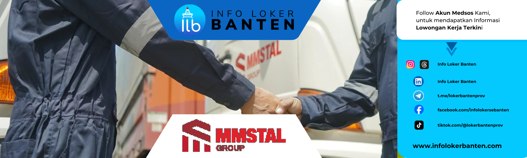 Lowongan Kerja Supervisor Transport Planner – EXIM Trucking MMSTAL Group Cilegon