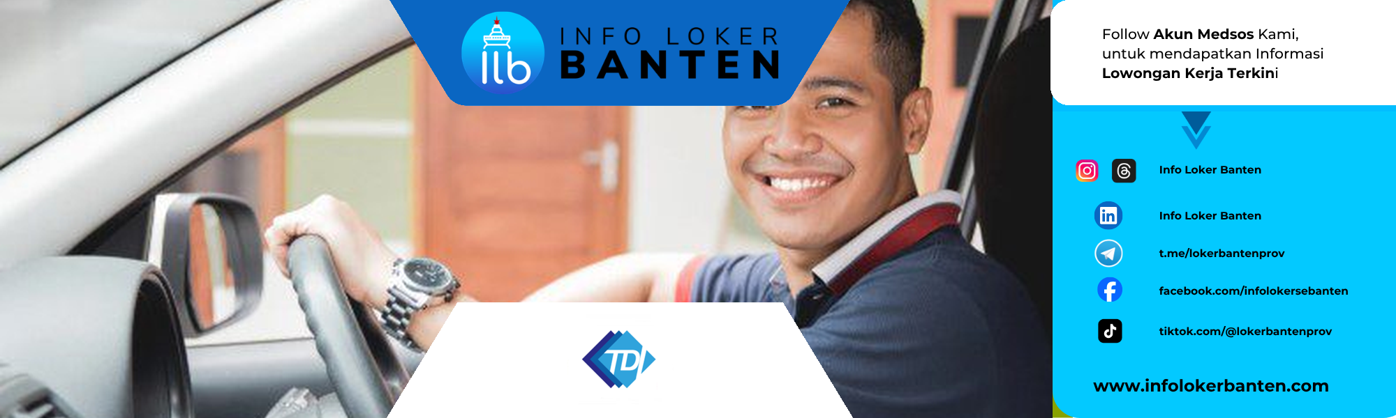 Lowongan Driver Operasional PT Tridaya Dimensi Indonesia Tangerang
