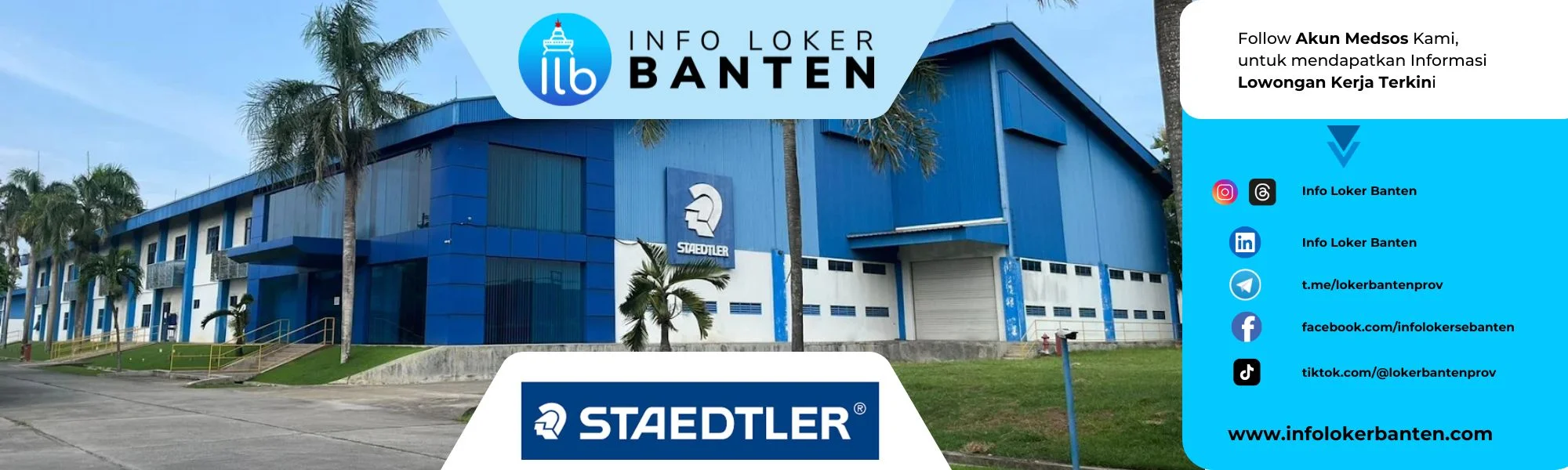 Lowongan Kerja Sales Staff PT Staedtler Indonesia – Serang, Banten