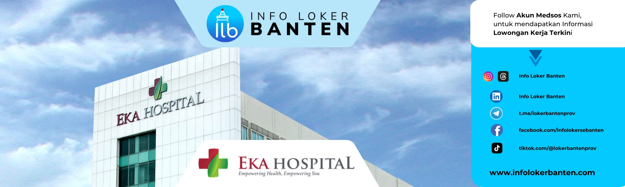 Lowongan Tenaga Medis Eka Hospital BSD Tangerang Selatan 2025