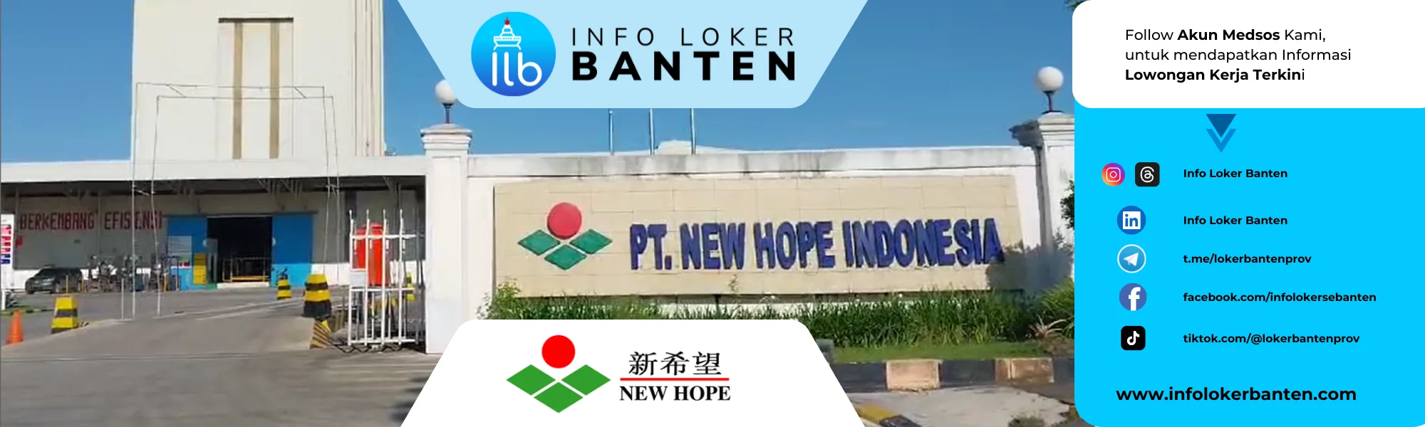 Lowongan Kerja PT New Hope Indonesia Jayanti 2025